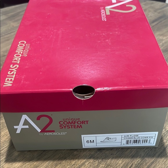 A2 AEROSOLES Air Flow Women's Blue Sandals NWB Wonen’s Size 6 - Picture 7 of 7